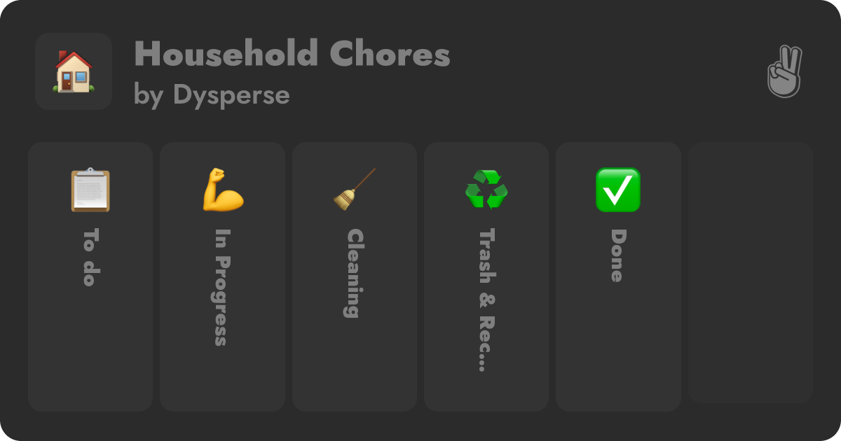 Preview of Household Chores